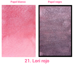 21. Lori rojo (metálica) - comprar en línea