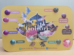 Carta de puntos set Colibrí