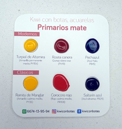 Carta de puntos primarios mate