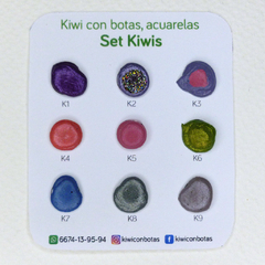 Carta de puntos Set Kiwis