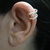 Piercing Ear Cuff Vazado Prata 925 - comprar online