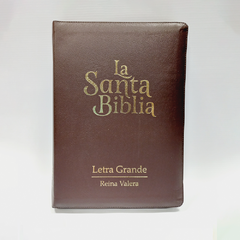 La santa biblia color marrón
