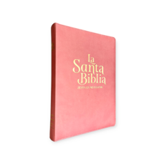 La santa biblia color rosa