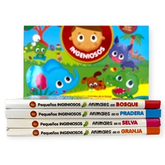 Pequeños ingeniosos,libro didactico para la estimulacion temprana.Primeros Aprendizajes - comprar online