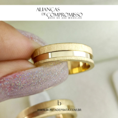 Alianças De Casamento 5mm Ouro 18k Maciço + Brindes (1006) - loja online