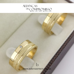 Alianças De Casamento 7mm Ouro 18k Maciço + Brindes (1028) na internet