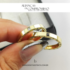 Alianças De Casamento 3mm Ouro 18k Maciço + Brindes (1100) - loja online