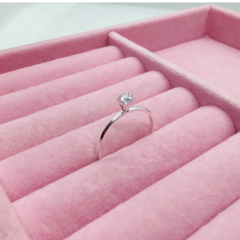Alianças de namoro Diamantada 8mm 3 Frisos Prata 950 Legítima + Brindes - loja online