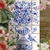 Reprodução de Painel em azulejos Portugues - Vaso com Flores