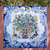 Azulejo Portugues painel Vaso com Pássaros e Flores coloridas