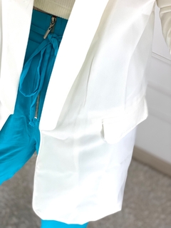 Maxxi blazer branco - comprar online