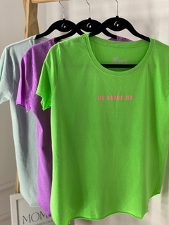 T-shirt candy color