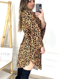 Vestido Bia animal print - Momai