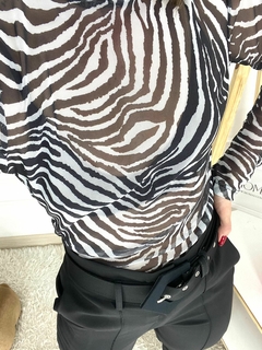 Blusa tule Zebra - comprar online