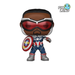 Funko Pop Capitain America Falcon 818 (Amazon Exclusive).