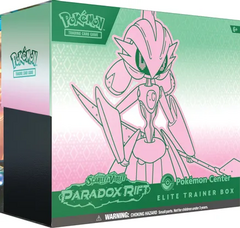 Paradox Rift Pokemon Center Elite Trainer Box (Exclusive) [Iron Valiant] - SV04: Paradox Rift (SV04)