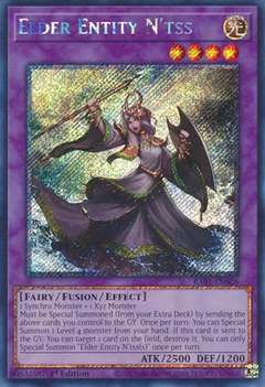 Elder Entity N'tss (Platinum Secret Rare) - 25th Anniversary Rarity Collection (RA01)