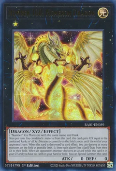 Number 100: Numeron Dragon (Ultra Rare) - 25th Anniversary Rarity Collection (RA01)