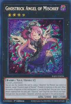 Ghostrick Angel of Mischief (Secret Rare) - 25th Anniversary Rarity Collection (RA01)