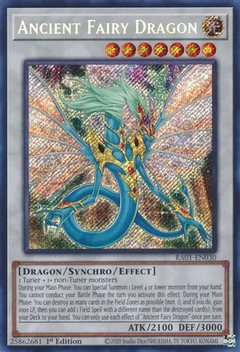 Ancient Fairy Dragon (Secret Rare) - 25th Anniversary Rarity Collection (RA01)