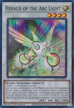 Herald of the Arc Light (Super Rare) - 25th Anniversary Rarity Collection (RA01)