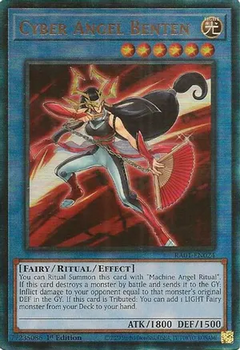 Cyber Angel Benten (Prismatic Ultimate Rare) - 25th Anniversary Rarity Collection (RA01)