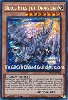 25TH ANNIVERSARY TIN: BLUE - EYES JET DRAGON