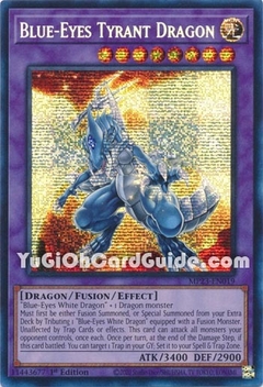 25TH ANNIVERSARY TIN: BLUE - EYES TYRANT DRAGON