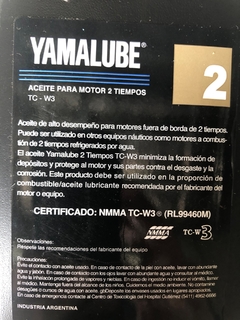 Aceite Yamalube 2T - comprar online