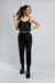 Top Cropped Paetê - Preto - comprar online