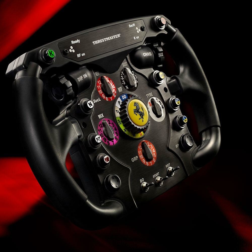 Adesivo Ferrari F1 Edition - Volante simulatore Thrustmaster T300 