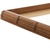 Bandeja Madeira Bambu Com Sisal Natural – 38x24x4 cm - comprar online