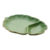 Folha Decorativa de Cerâmica Banana Leaf Verde 26,5cm x 20cm x 4cm