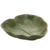 Folha Decorativa de Cerâmica Banana Leaf Verde 16cm x 15,5cm x 4,5cm