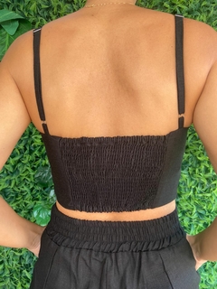 CROPPED DE LINHO ALÇA - loja online