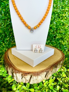 Conjunto Murano Laranja Gota - comprar online