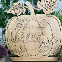 Calabaza vitral Welcome