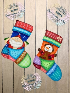 Kit 4 Botas Navideñas - comprar en línea