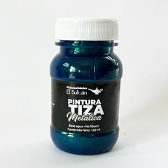 Tiza Metálica Azul Topacio