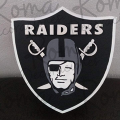 Caja escudo Raiders