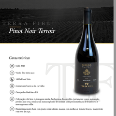 Vinho Brasileiro Terra Fiel Terroir Pinot Noir - comprar online