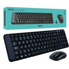 TECLADO + MOUSE LOGITECH MK220 INALAMBRICO