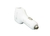 PLUG USB CARGA RAPIDA CARGADOR COCHE BLANCO