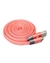 CABLE USB ESPIRAL TRANSFERENCIA Y CARGA LIGHTNING ROJO - comprar en línea