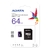 MEMORIA MICRO SDXC ADATA 64GB UHS-I U1 C/ADAPT (AUSDX64GUICL10-RA1)