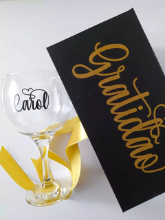 KIT PRESENTE TAÇA DE GIN PERSONALIZADA POR ENCOMENDA - comprar online