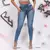 Calça Jeans Skinny Cintura Alta Feminina - loja online