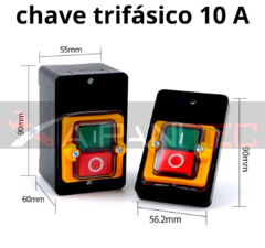 CHAVE L.D TRIFÁSICO 220 VOLTS 10 A