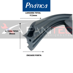 Perfil Silicone Borracha P/ Forno Pratica De Encaixe - comprar online