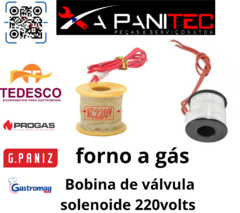 bobina 220volts pra válvula solenóide gás